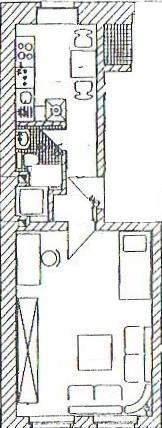 Erdgeschoßwohnung Zwickau Zwickau-West - 1 Zimmer, 34 m&sup2;, 170&euro; | Angebot:22224311