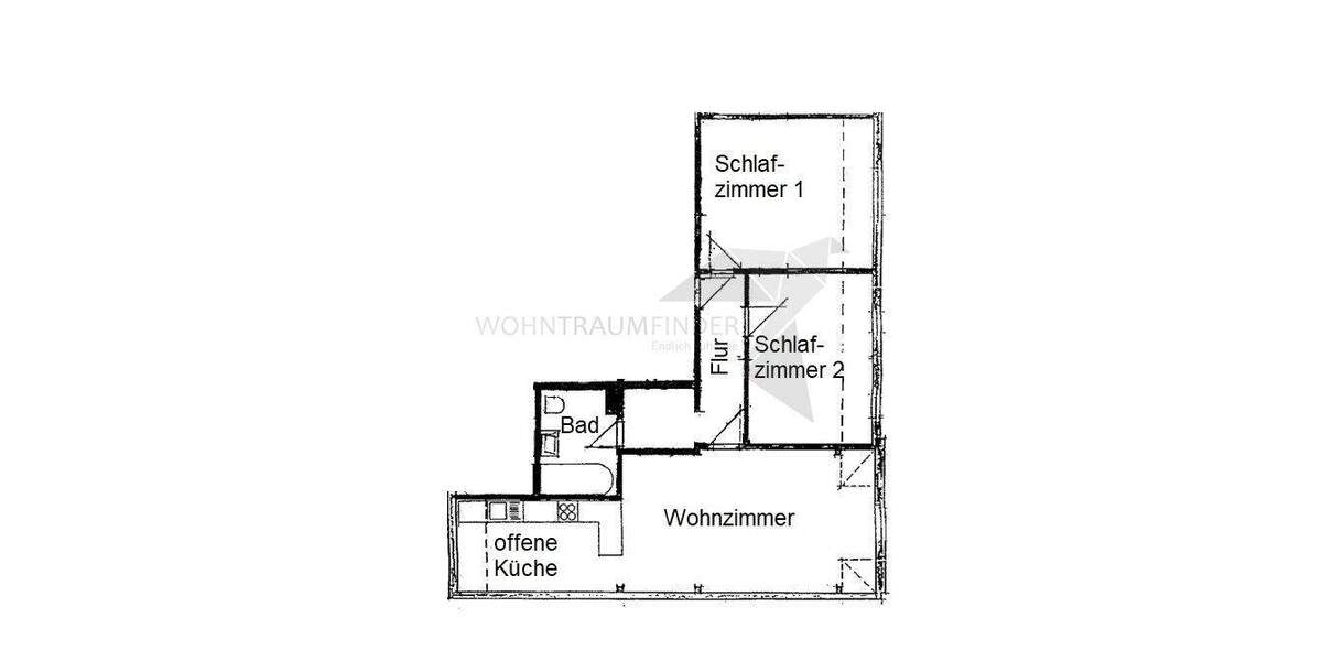 Etagenwohnung Zwickau Schedewitz - 3 Zimmer, 88 m&sup2;, 499&euro; | Angebot:25681394