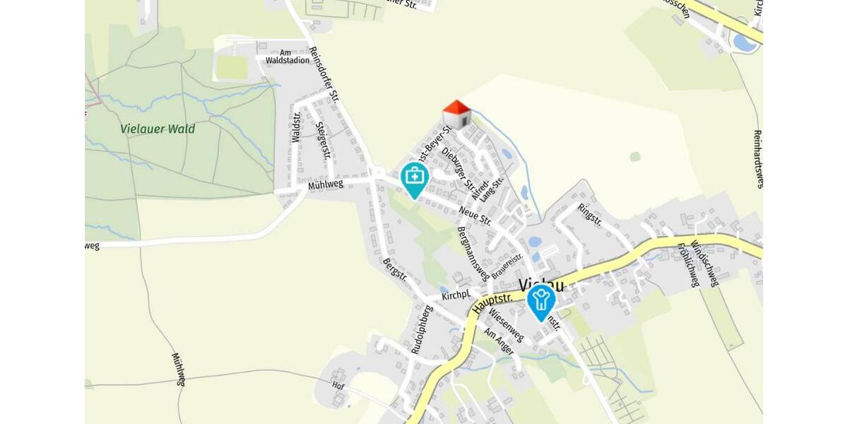 Etagenwohnung Reinsdorf - 2 Zimmer, 57 m&sup2;, 340&euro; | Angebot:25713788