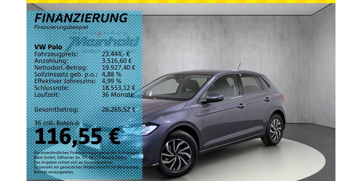 VW Polo 2.850 km 23.444 &euro; Auerbach/Rebesgrün 08209