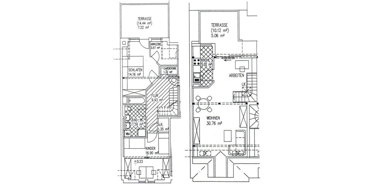 Etagenwohnung Zwickau-Innenstadt Innenstadt - 3 Zimmer, 102 m&sup2;, 650&euro; | Angebot:25797459