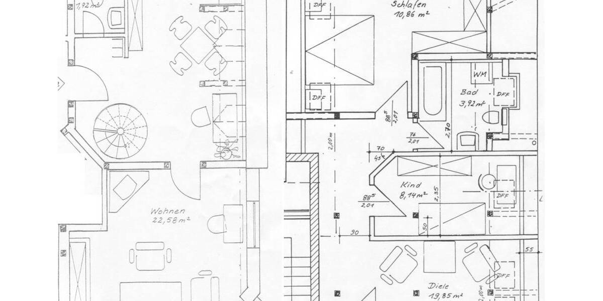 Etagenwohnung Zwickau Innenstadt - 3 Zimmer, 95 m&sup2;, 460&euro; | Angebot:25734772