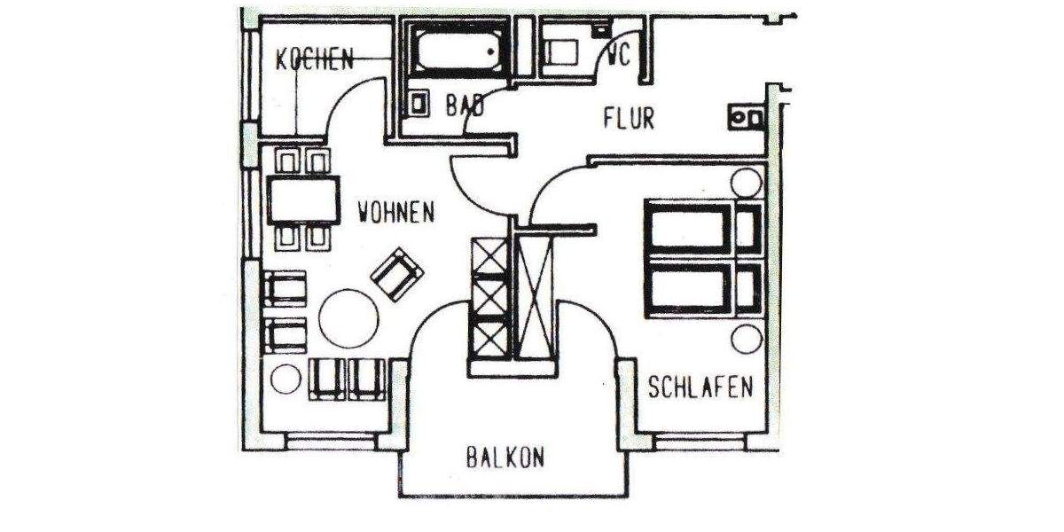Etagenwohnung Reinholdshain Reinholdshain - 2 Zimmer, 53 m&sup2;, 320&euro; | Angebot:25747177