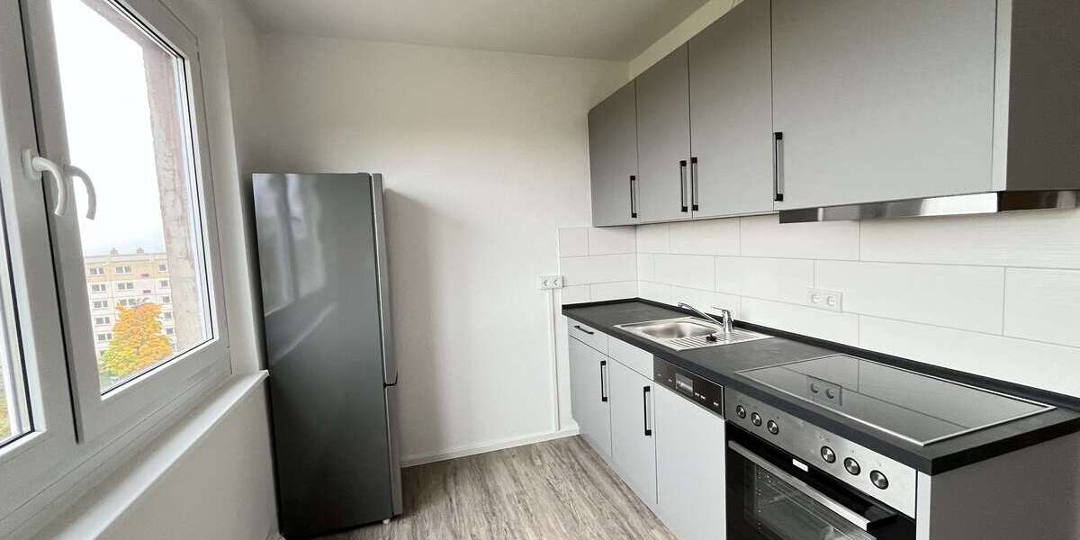 Etagenwohnung Zwickau Neuplanitz - 4 Zimmer, 90 m&sup2;, 489&euro; | Angebot:23805285