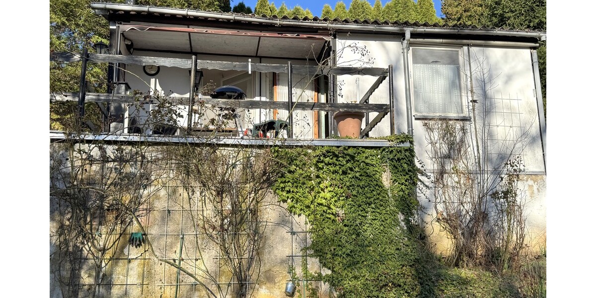 Pachtgarten mit Bungalow und Nebengelass in Ronneburgs Neuer Landschaft - Bungalow Ronneburg | Angebot:26387024