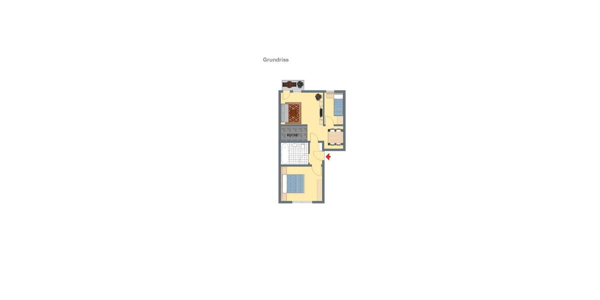 Etagenwohnung Mülsen - 3 Zimmer, 57 m&sup2;, 61.000&euro; | Angebot:25377899