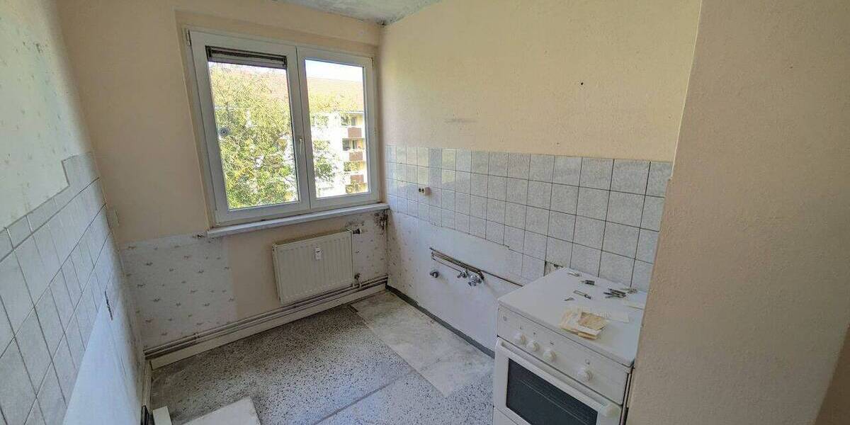Etagenwohnung Limbach-Oberfrohna Oberfrohna - 3 Zimmer, 58 m&sup2;, 37.700&euro; | Angebot:25740132