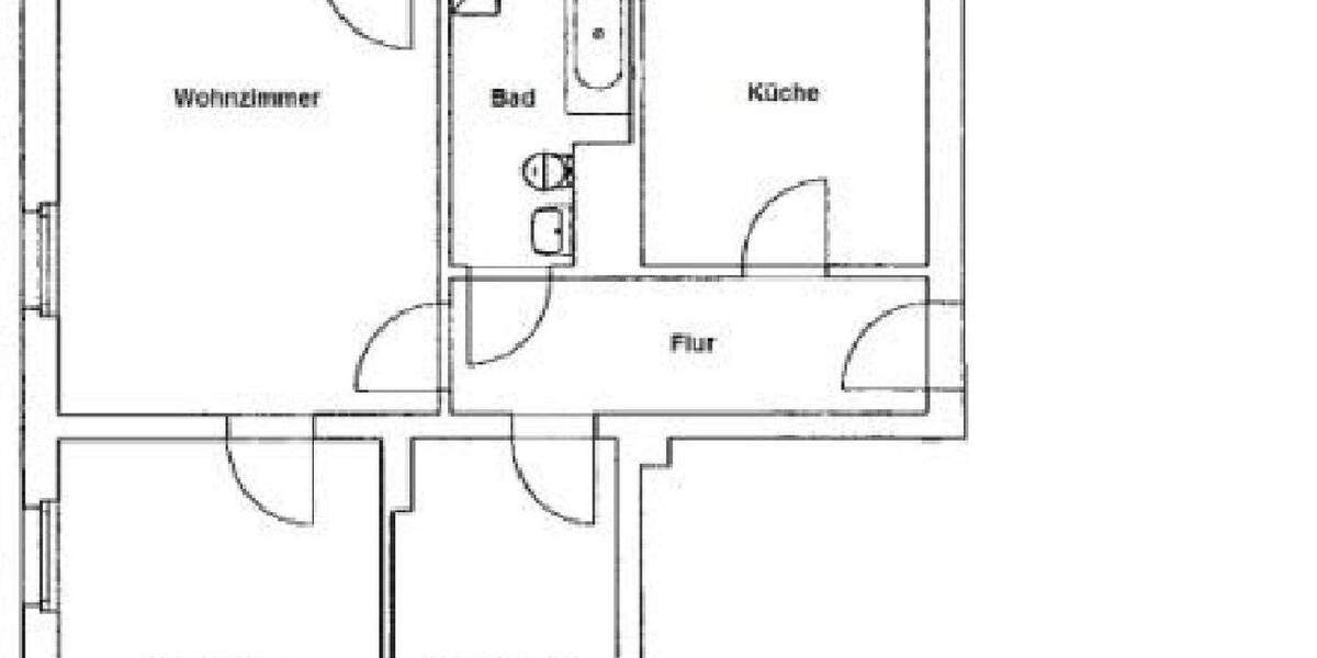Etagenwohnung Zwickau Pölbitz - 3 Zimmer, 71 m&sup2;, 460&euro; | Angebot:25836124