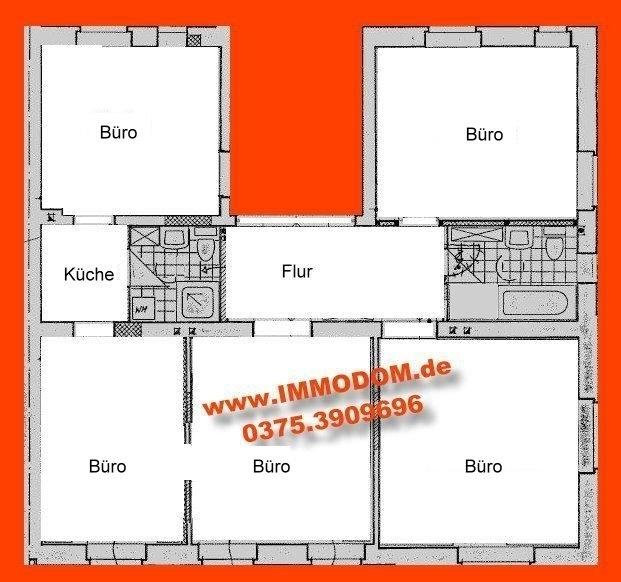 Erdgeschoßwohnung Zwickau Zwickau-Nord - 4 Zimmer, 106 m&sup2;, 745&euro; | Angebot:23010988