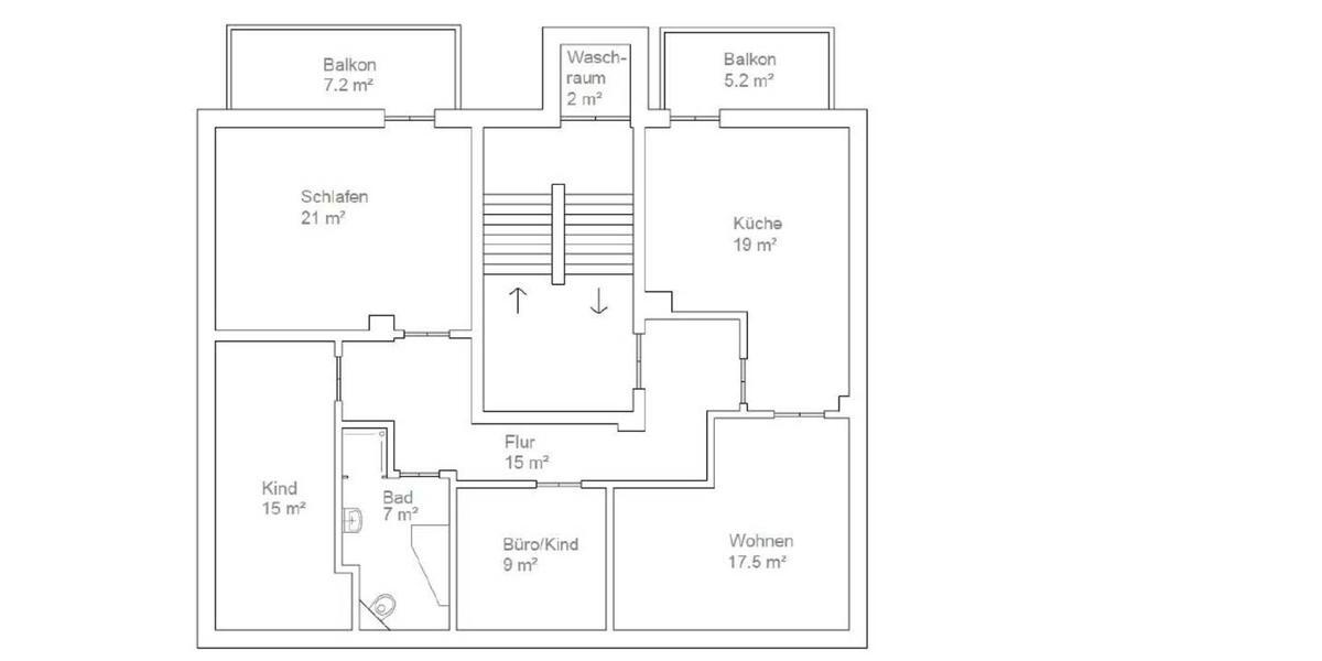 Etagenwohnung Aue-Bad Schlema Bad Schlema - 4 Zimmer, 109 m&sup2;, 712&euro; | Angebot:25960575