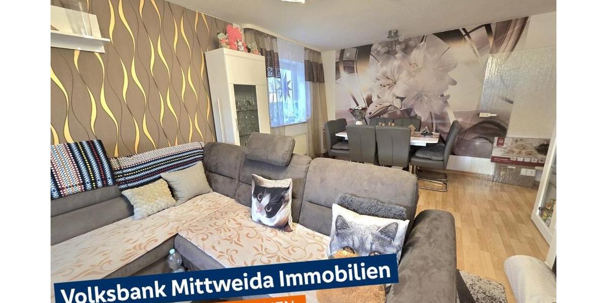 Attraktive 3-Zimmer-Eigentumswohnung mit Balkon und Garage! Ideal für Kapitalanleger! - Erdgeschoßwohnung Limbach-Oberfrohna Oberfrohna | Angebot:25916725