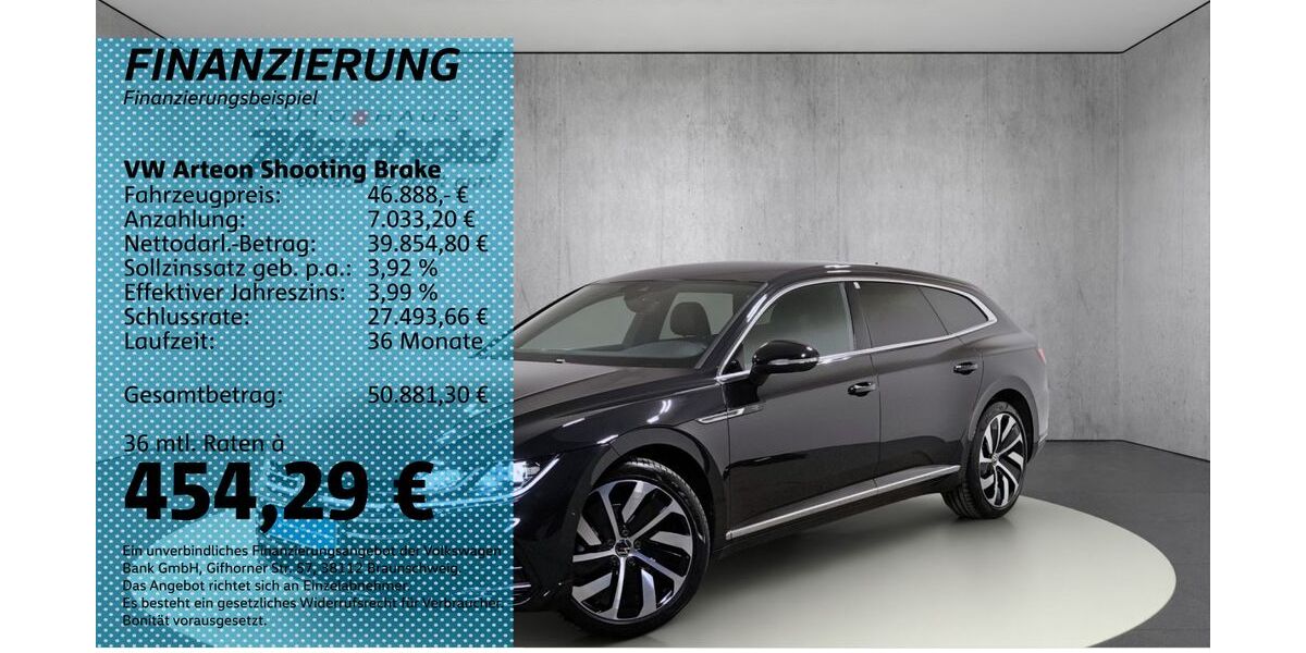 VW Arteon 2.950 km 44.888 &euro; Auerbach/Rebesgrün 08209