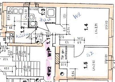 Hochparterre Falkenstein/Vogtland Vogtland - 2 Zimmer, 40 m&sup2;, 195&euro; | Angebot:26679650