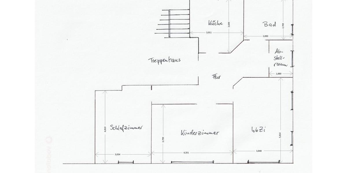 Dachgeschoßwohnung Limbach-Oberfrohna Oberfrohna - 4 Zimmer, 80 m&sup2;, 400&euro; | Angebot:25868353