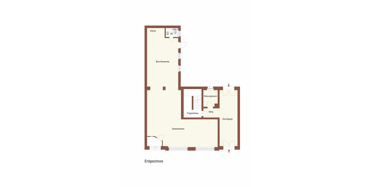 ERSTBEZUG ab 01.05.! Laden, Büro oder Praxis im Zentrum von FalkensteinV. - Gewerbeobjekt Falkenstein | Angebot:25188336