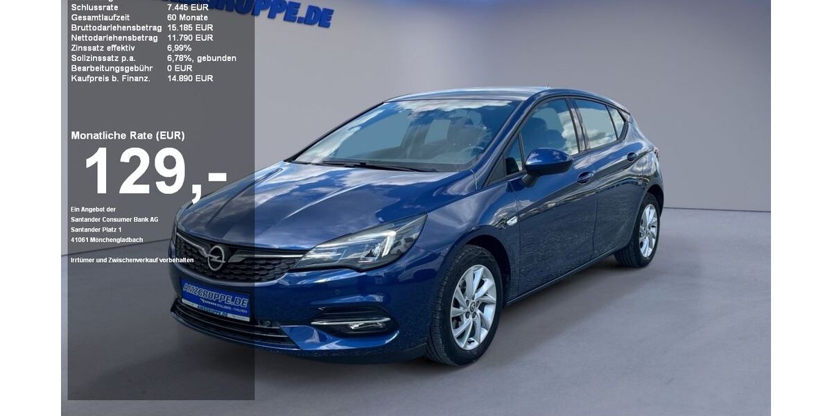Opel Astra 19.950 km 14.890 &euro; Stollberg 09366