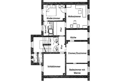 Wohnung Crimmitschau - 4 Zimmer, 105 m&sup2;, 685&euro; | Angebot:25962394