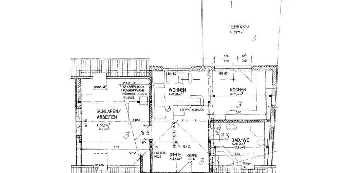 Etagenwohnung Zwickau Mosel - 4 Zimmer, 149 m&sup2;, 98.000&euro; | Angebot:25747102