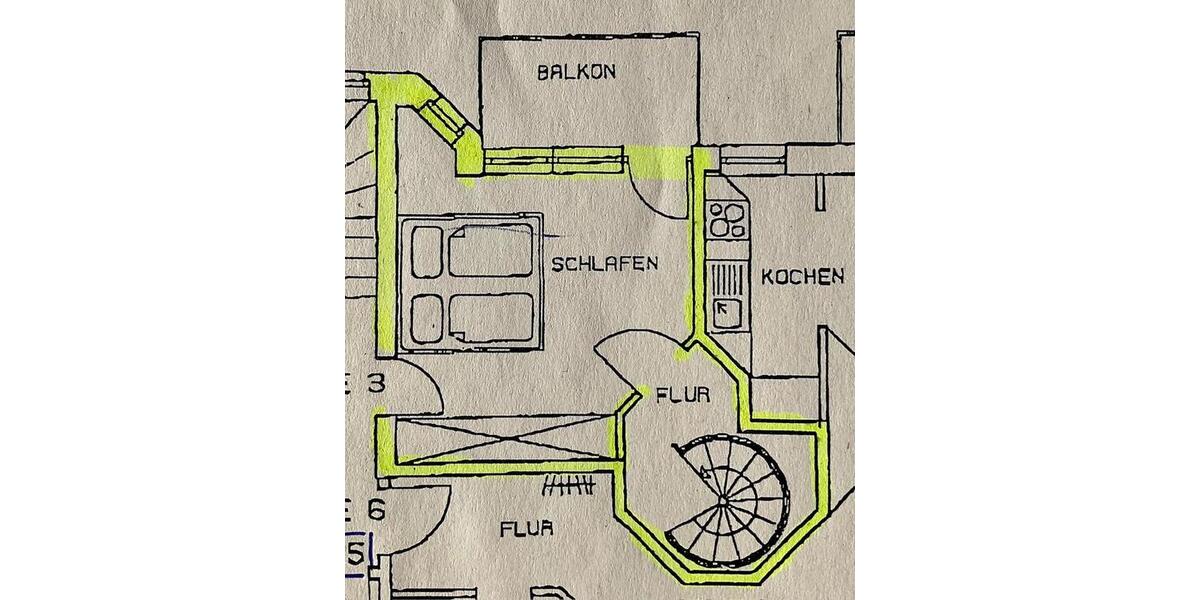 Etagenwohnung Zwickau - 2 Zimmer, 58 m&sup2;, 60.000&euro; | Angebot:24376461