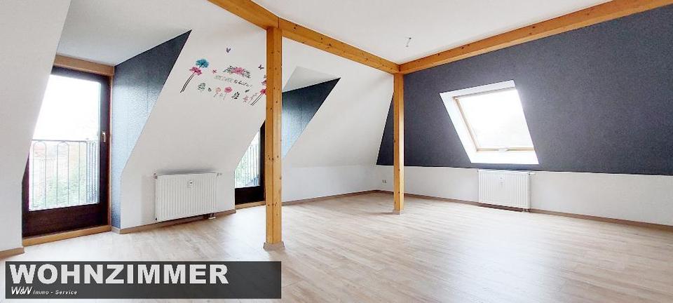 Dachgeschoßwohnung Zwickau - 4 Zimmer, 95 m&sup2;, 620&euro; | Angebot:25366588
