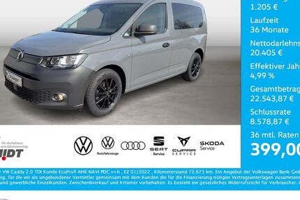 VW Caddy 72.673 km 21.610 &euro; Bernsdorf 09337