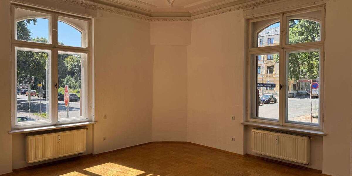 Etagenwohnung Zwickau Nordvorstadt - 5 Zimmer, 174 m&sup2;, 900&euro; | Angebot:26662400