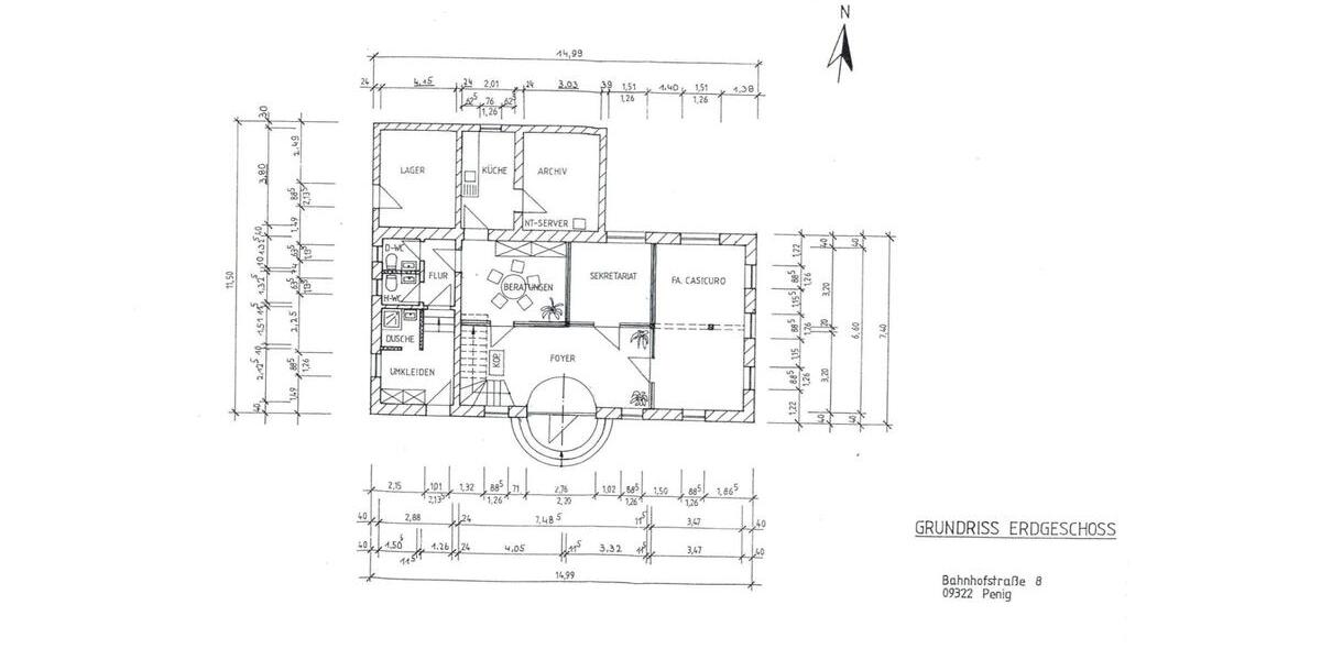 Einfamilienhaus Penig - 10 Zimmer, 366 m&sup2;, 150.000&euro; | Angebot:24373072