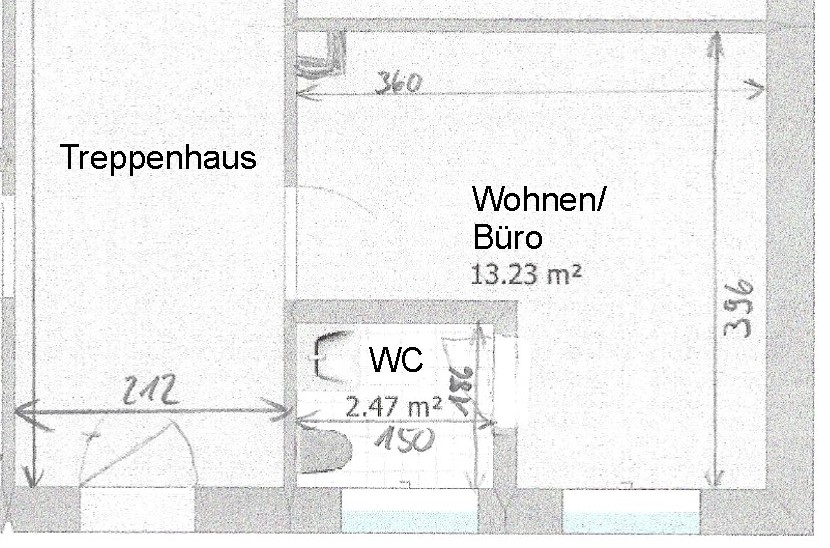 Ein-Zimmer-BüroArbeitszimmer in ruhiger und zentraler Lage - Gewerbeobjekt Lauter-Bernsbach Bernsbach | Angebot:14517911