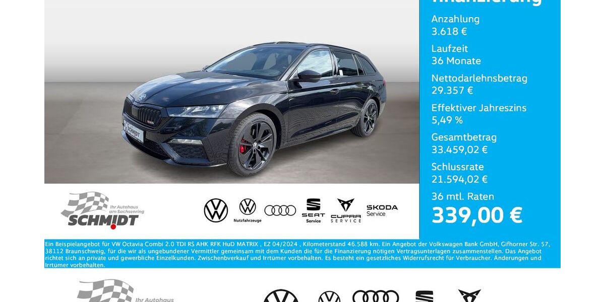 Skoda Octavia 46.588 km 32.975 &euro; Bernsdorf 09337
