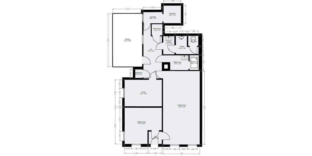 Etagenwohnung Eibenstock - 2 Zimmer, 97 m&sup2;, 610&euro; | Angebot:24853462