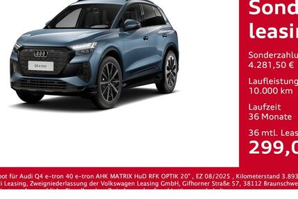 Audi Q4 e-tron 3.893 km 41.750 &euro; Bernsdorf 09337