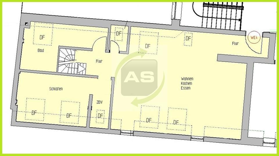 Maisonettenwohnung Zwickau - 3 Zimmer, 114 m&sup2;, 949&euro; | Angebot:22591321