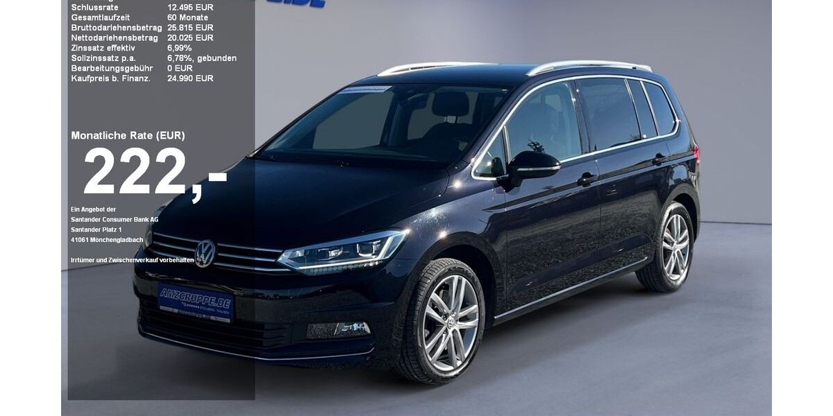 VW Touran 62.889 km 24.990 &euro; Stollberg 09366
