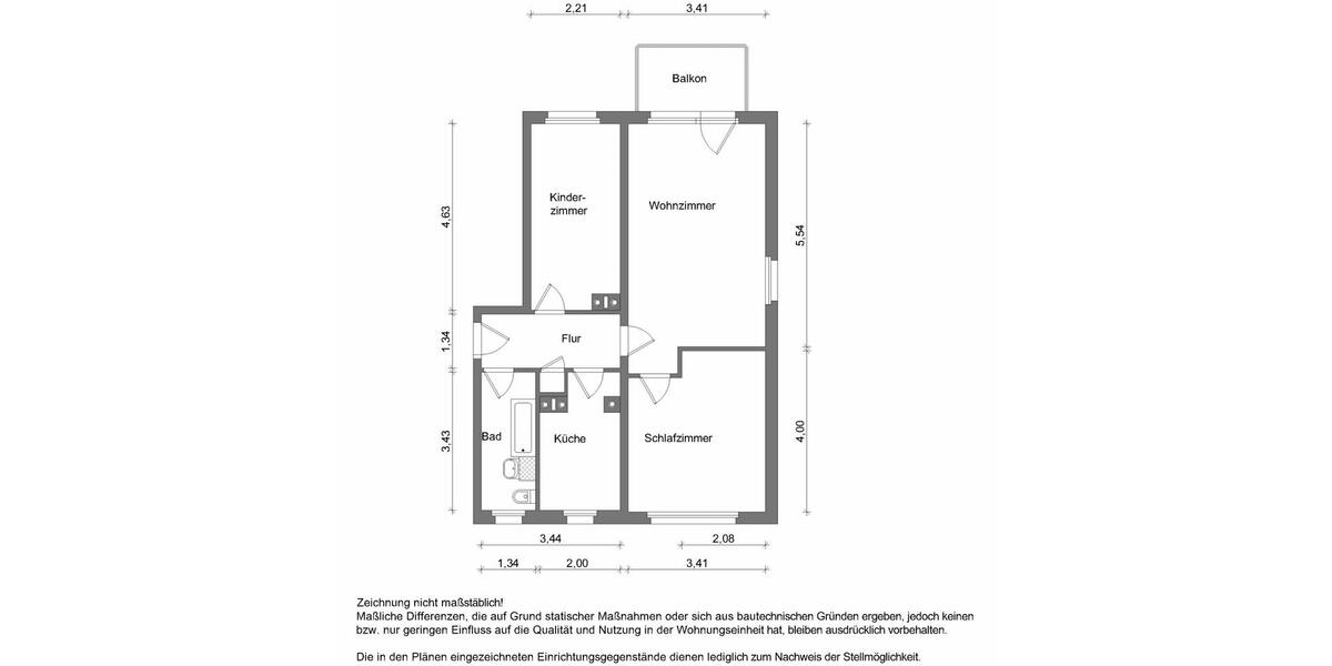 Etagenwohnung Zwickau Zwickau-West - 3 Zimmer, 60 m&sup2;, 396&euro; | Angebot:23146921