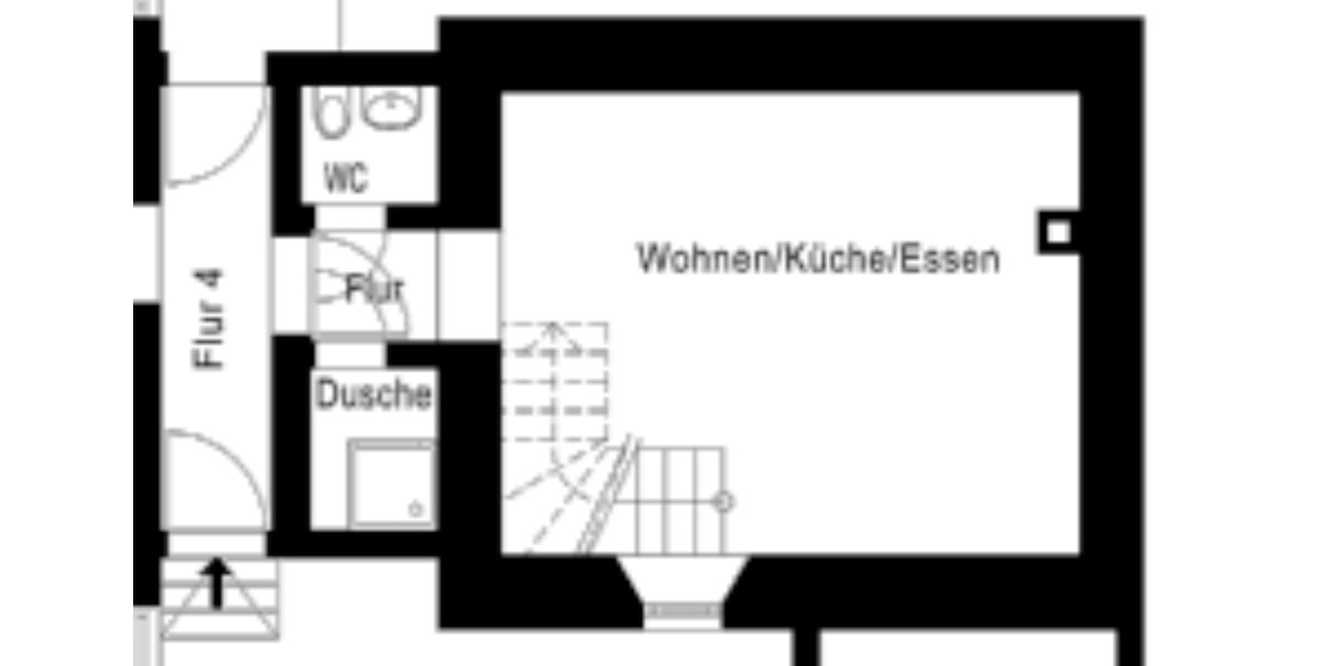 Erdgeschoßwohnung Bockau - 3 Zimmer, 48 m&sup2;, 460&euro; | Angebot:24731648