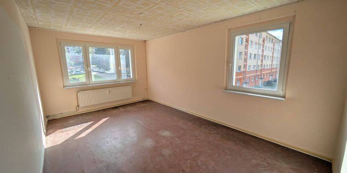 Etagenwohnung Limbach-Oberfrohna Oberfrohna - 3 Zimmer, 58 m&sup2;, 37.700&euro; | Angebot:25740132