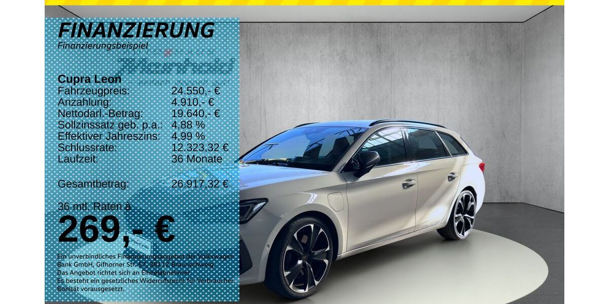 Cupra Leon 57.400 km 24.550 &euro; Auerbach/Rebesgrün 08209