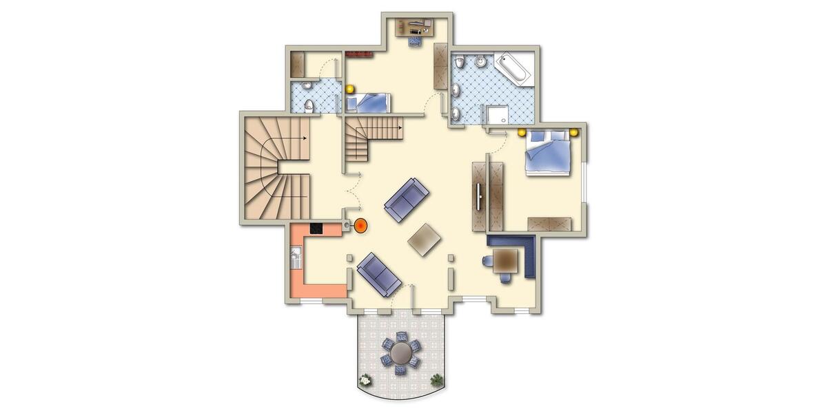 Maisonettenwohnung Kirchberg - 4 Zimmer, 138 m&sup2;, 900&euro; | Angebot:25991272