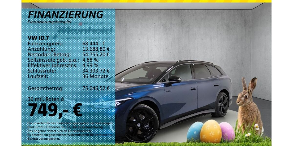 VW ID.7 5.000 km 68.444 &euro; Auerbach/Rebesgrün 08209