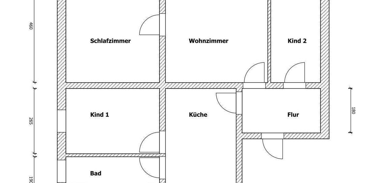 Etagenwohnung Lichtenstein - 4 Zimmer, 82 m&sup2;, 520&euro; | Angebot:25670167