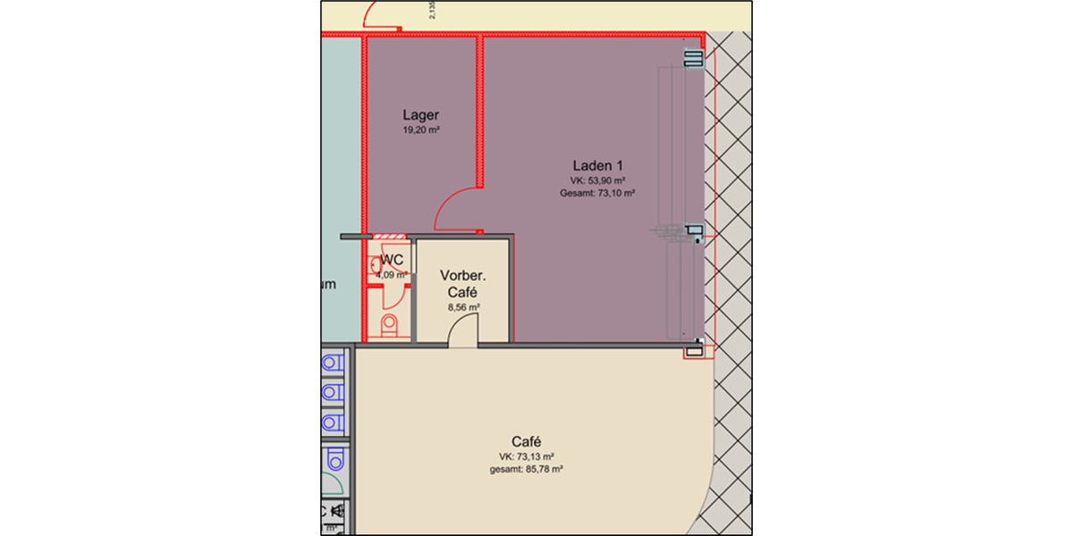 Gewerbeobjekt Kirchberg - 1.100&euro; | Angebot:13060265