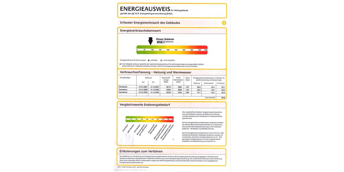 Etagenwohnung Werdau - 3 Zimmer, 76 m&sup2;, 707&euro; | Angebot:25993061