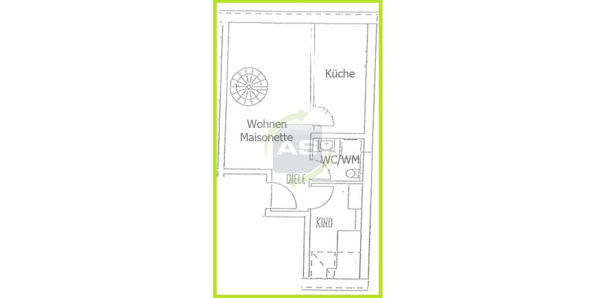 Maisonettenwohnung Zwickau Zwickau-Nord - 3 Zimmer, 54 m&sup2;, 355&euro; | Angebot:24438637