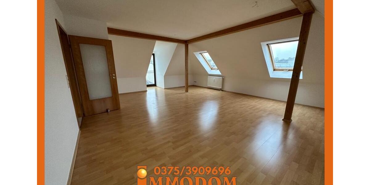 Dachgeschoßwohnung Zwickau - 3 Zimmer, 88 m&sup2;, 530&euro; | Angebot:18346902