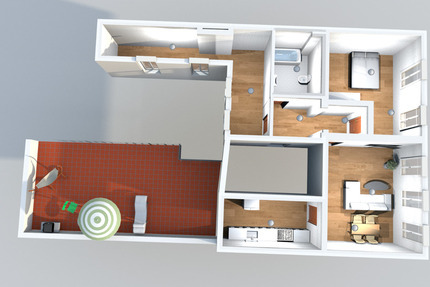 Wohnung Hohenstein-Ernstthal Ernstthal - 3 Zimmer, 88 m&sup2;, 550&euro; | Angebot:25232388