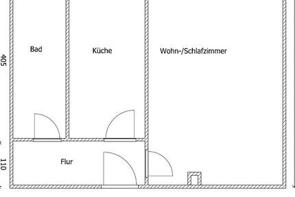 Wohnung Hohenstein-Ernstthal Ernstthal - 1 Zimmer, 35 m&sup2;, 170&euro; | Angebot:12319740