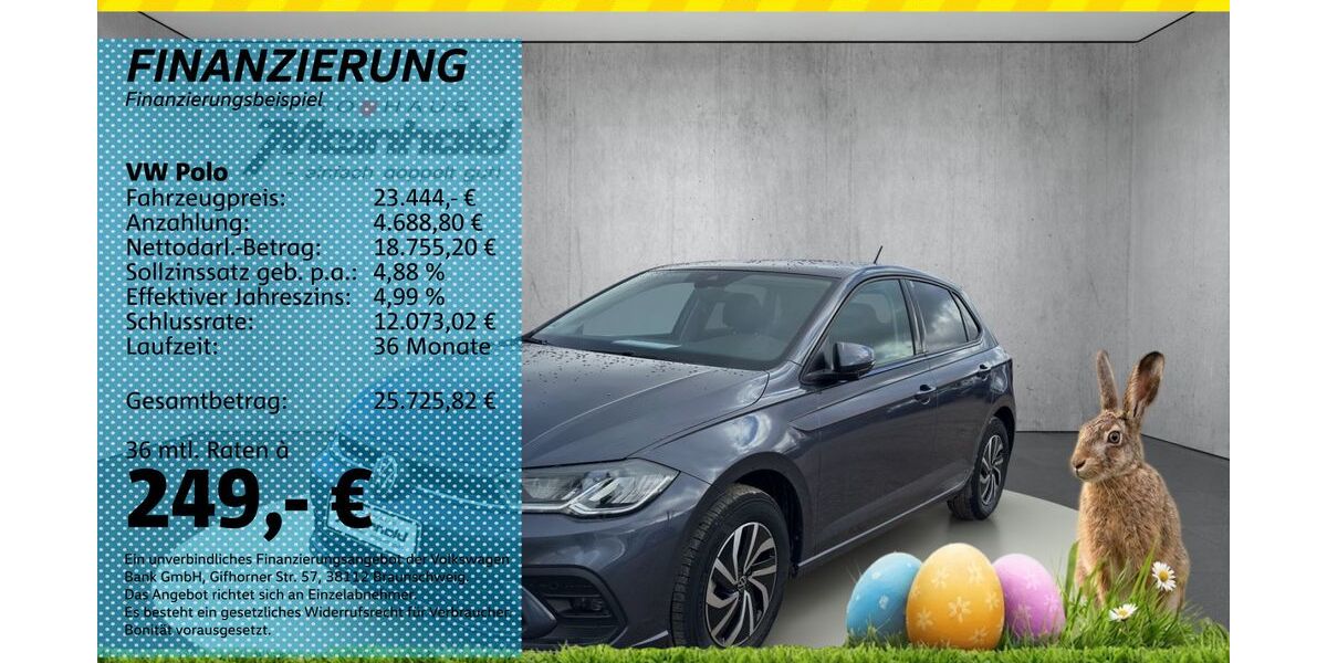 VW Polo 2.850 km 23.444 &euro; Auerbach/Rebesgrün 08209