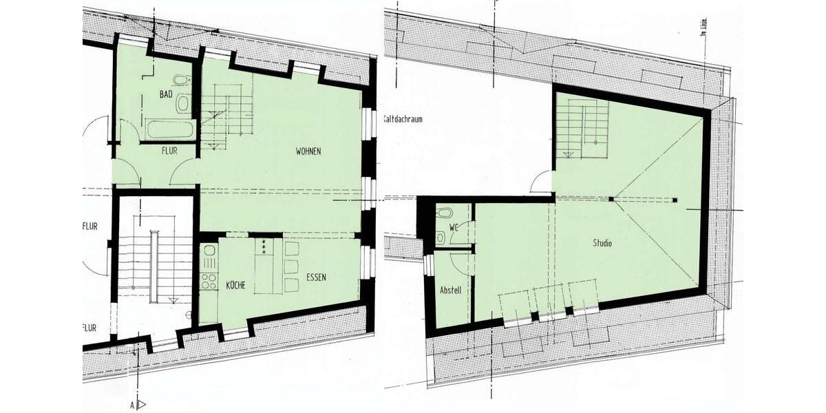 Maisonettenwohnung Zwickau - 2 Zimmer, 82 m&sup2;, 430&euro; | Angebot:20093035