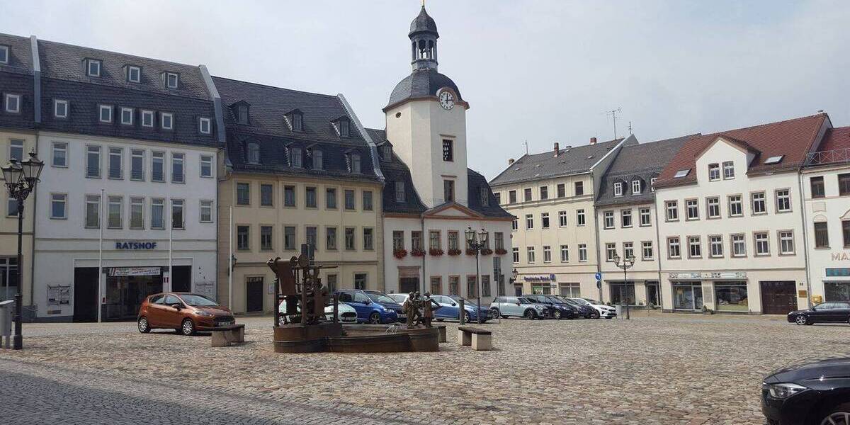 Etagenwohnung Glauchau - 1 Zimmer, 36 m&sup2;, 32.500&euro; | Angebot:25707451