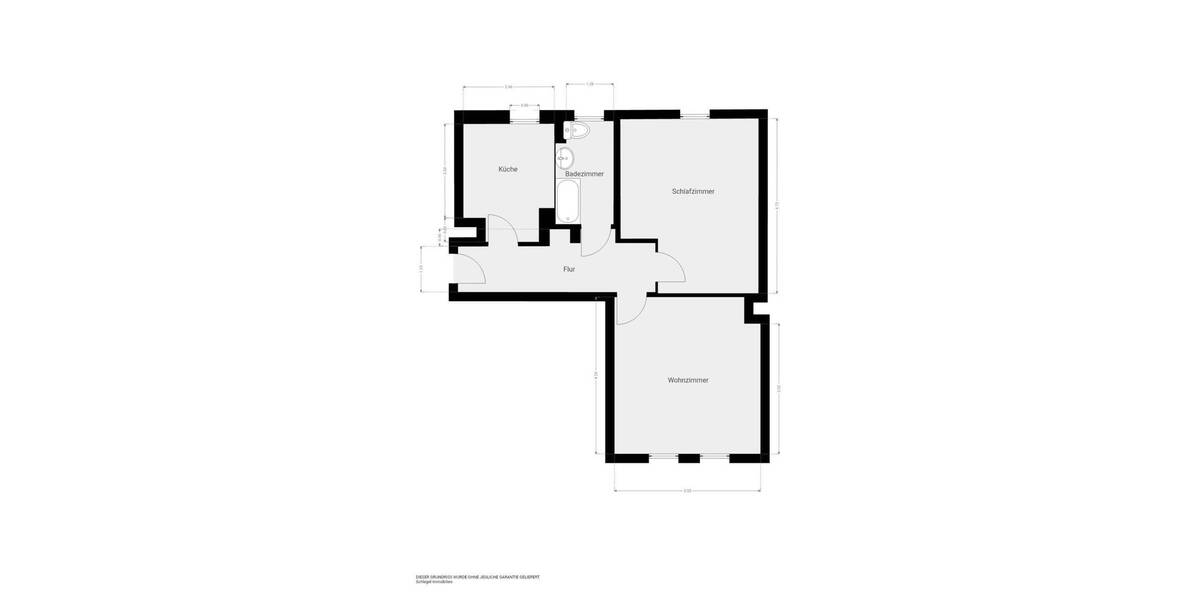 Etagenwohnung Zwickau Pölbitz - 2 Zimmer, 51 m&sup2;, 361&euro; | Angebot:26170747